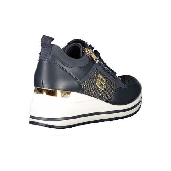 Blue Polyester Women Sneaker LA-32804 Blue Polyester Women Sneaker LA-32804