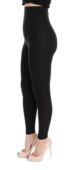 Dolce & Gabbana Gray Cashmere Stretch Tights SIG10012 Dolce & Gabbana Gray Cashmere Stretch Tights SIG10012