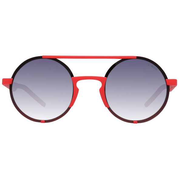 Red Plastic Sunglasses POPLD6016SABA508WAC Red Plastic Sunglasses POPLD6016SABA508WAC