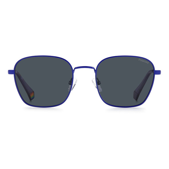 Blue Stainless Steel Sunglasses POPLD6170SGEGC3AC Blue Stainless Steel Sunglasses POPLD6170SGEGC3AC
