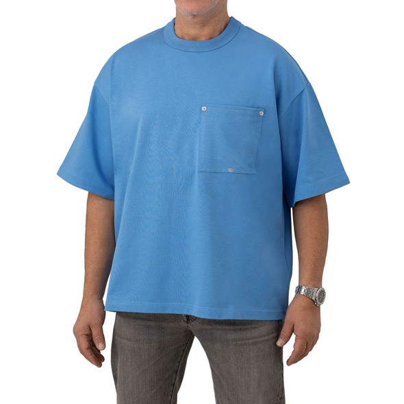 Bottega Veneta Blue Cotton T-Shirt Bottega Veneta Blue Cotton T-Shirt