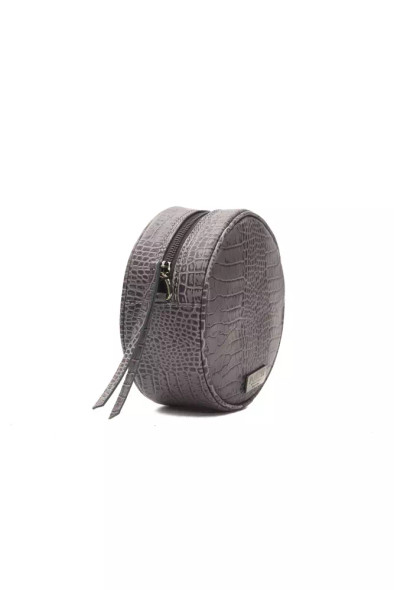 Gray Leather Women Crossbody Bag PO-5827 Gray Leather Women Crossbody Bag PO-5827