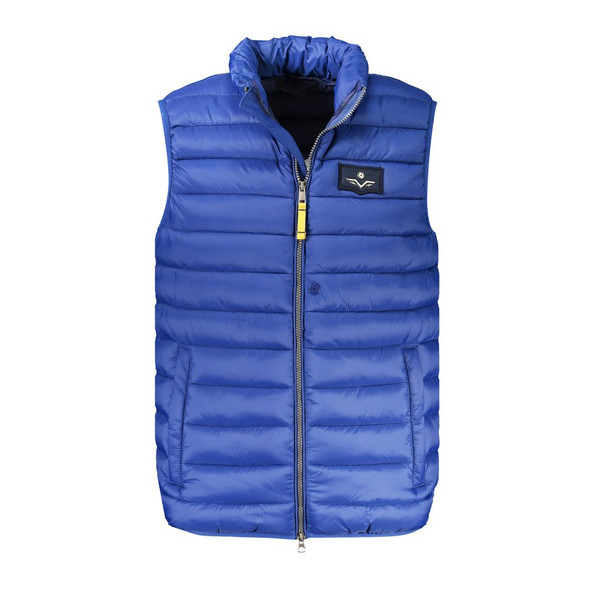 Blue Polyamide Men Jacket AR-32872 Blue Polyamide Men Jacket AR-32872