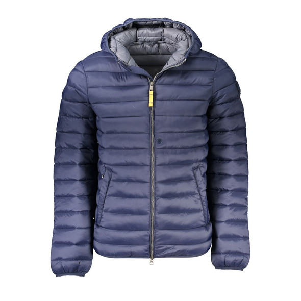 Blue Polyamide Men Jacket AR-32878 Blue Polyamide Men Jacket AR-32878