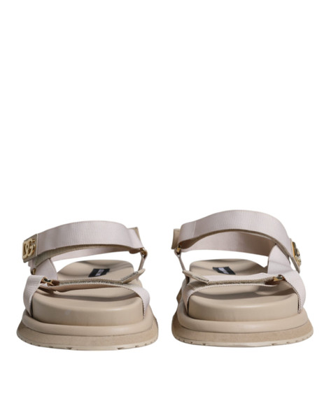 Beige Nappa Devotion Strap Men Sandals Shoes Beige Nappa Devotion Strap Men Sandals Shoes