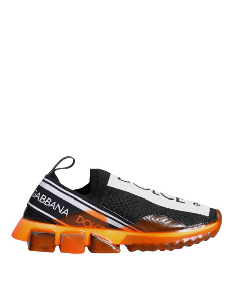 Black Orange Sorrento Slip On Sneakers Shoes Black Orange Sorrento Slip On Sneakers Shoes
