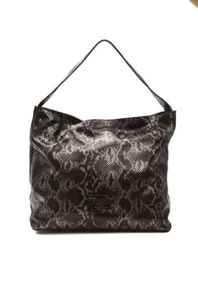 Gray Leather Women Shoulder Bag PO-5787 Gray Leather Women Shoulder Bag PO-5787