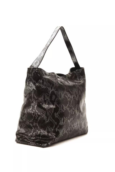 Gray Leather Women Shoulder Bag PO-5787 Gray Leather Women Shoulder Bag PO-5787