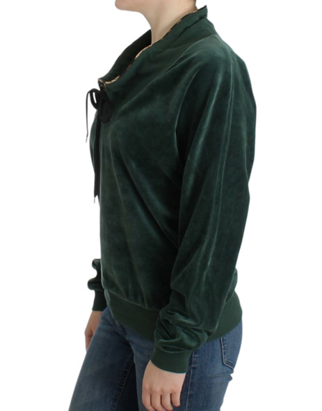 Green velvet cotton sweater Green velvet cotton sweater