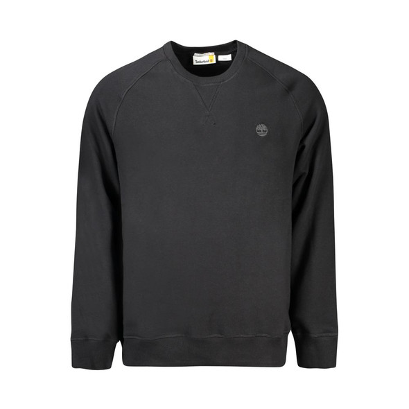 Timberland Black Cotton Mens Sweater Timberland Black Cotton Mens Sweater
