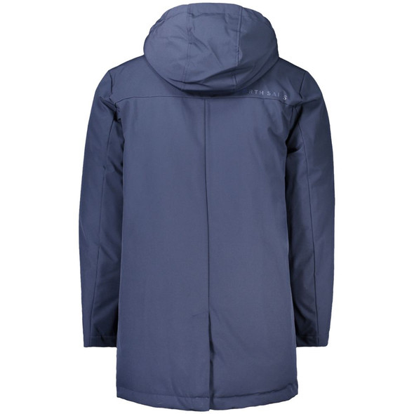 North Sails Blue Polyester Men Jacket North Sails Blue Polyester Men Jacket