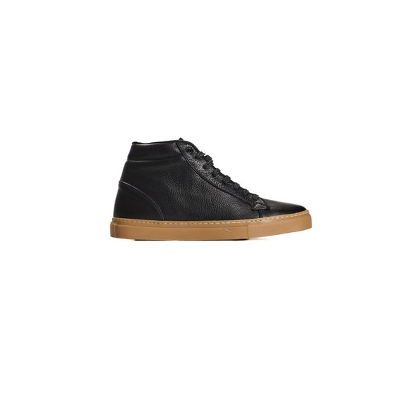 Black Calfskin Men Sneaker RO-24747 Black Calfskin Men Sneaker RO-24747