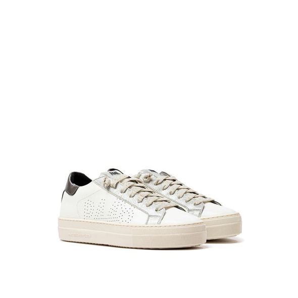White Leather Sneaker P-8012666 White Leather Sneaker P-8012666