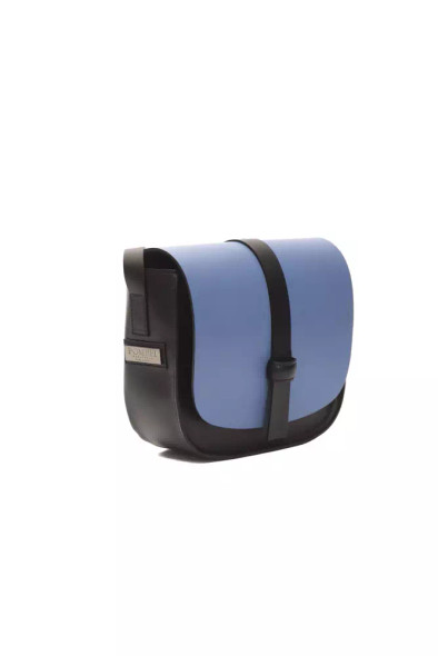 Blue Leather Women Crossbody Bag PO-5828 Blue Leather Women Crossbody Bag PO-5828