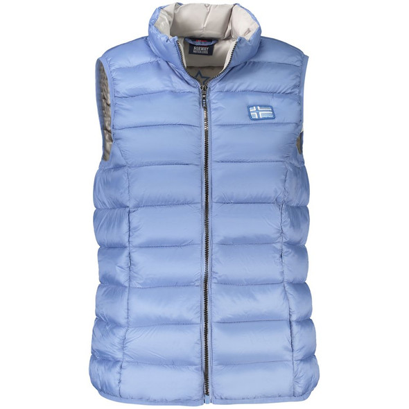 Norway 1963 Light Blue Polyamide Women Jacket Norway 1963 Light Blue Polyamide Women Jacket