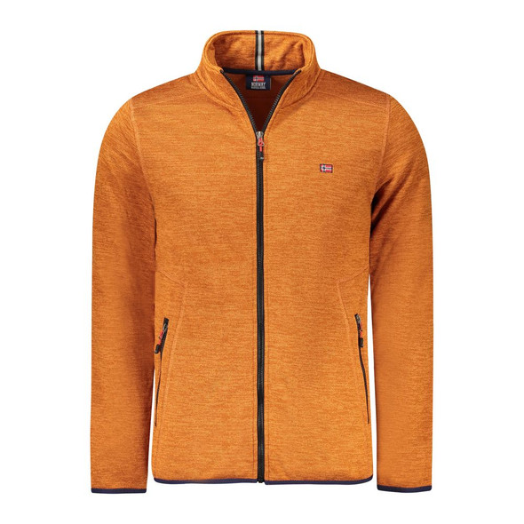 Norway 1963 Orange Polyester Men Jacket Norway 1963 Orange Polyester Men Jacket