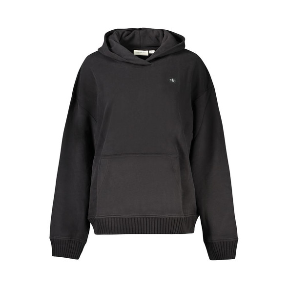 Calvin Klein Black Cotton Women Sweater CA-33064 Calvin Klein Black Cotton Women Sweater CA-33064