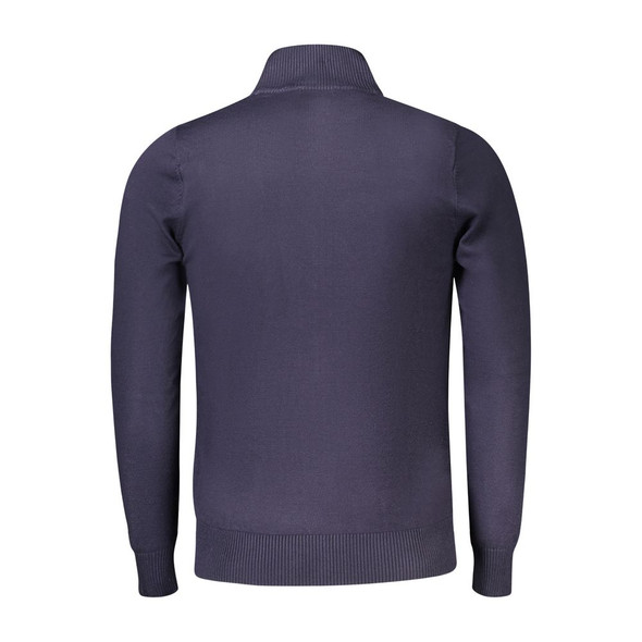 Blue Viscose Men Sweater Blue Viscose Men Sweater