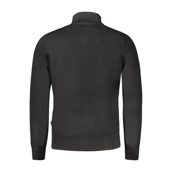 Black Viscose Men Sweater Black Viscose Men Sweater