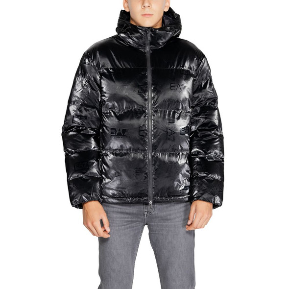 Black Polyester Jackets & Coat EA14717300009RO Black Polyester Jackets & Coat EA14717300009RO