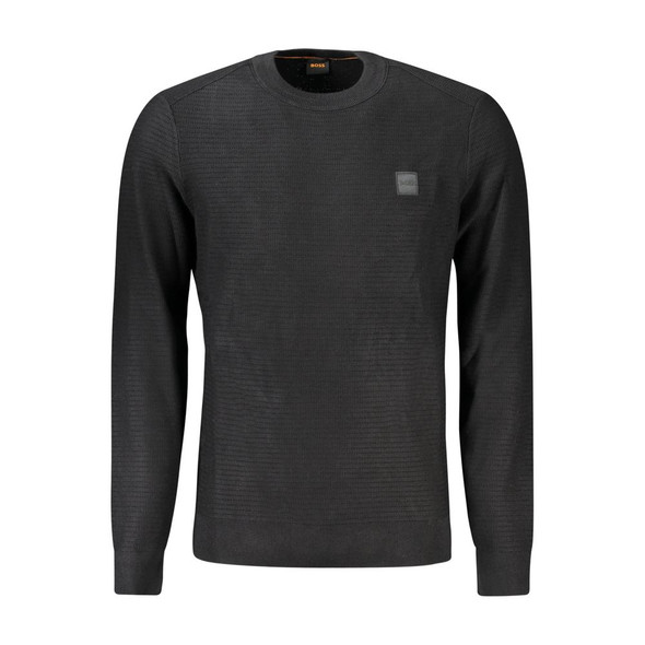 Black Cotton Men Sweater BO-33106 Black Cotton Men Sweater BO-33106