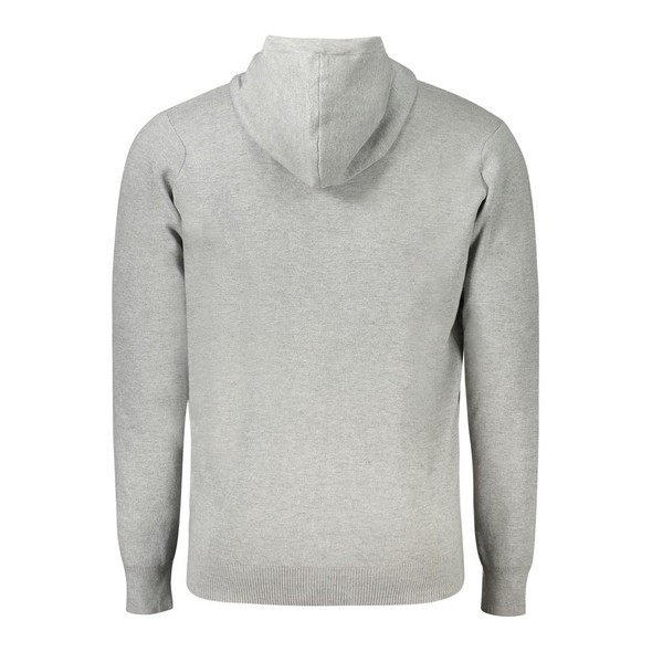 Gray Polyamide Men Cardigan NO-33184 Gray Polyamide Men Cardigan NO-33184