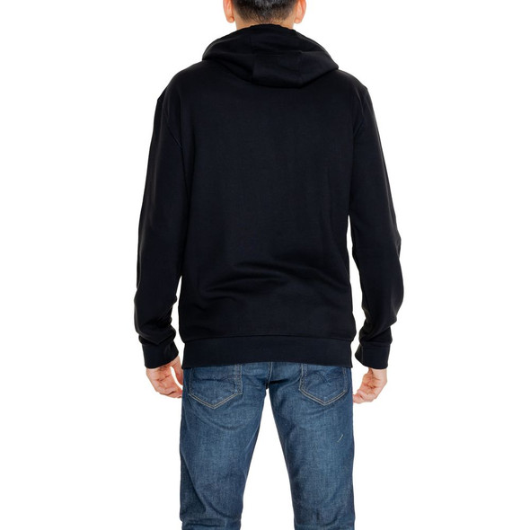 Black Cotton Hoody EA14717500009RO Black Cotton Hoody EA14717500009RO