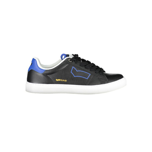 Black Polyester Sneaker GA-27659 Black Polyester Sneaker GA-27659