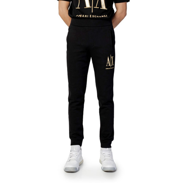 Black Cotton Joggers Workout Pant AR10432200009RO Black Cotton Joggers Workout Pant AR10432200009RO