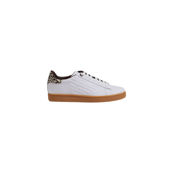 EA7 Emporio Armani Beige Leather Sneaker EA7 Emporio Armani Beige Leather Sneaker