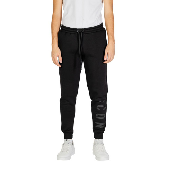 Black Cotton Joggers Workout Pant IC15610800009RO Black Cotton Joggers Workout Pant IC15610800009RO
