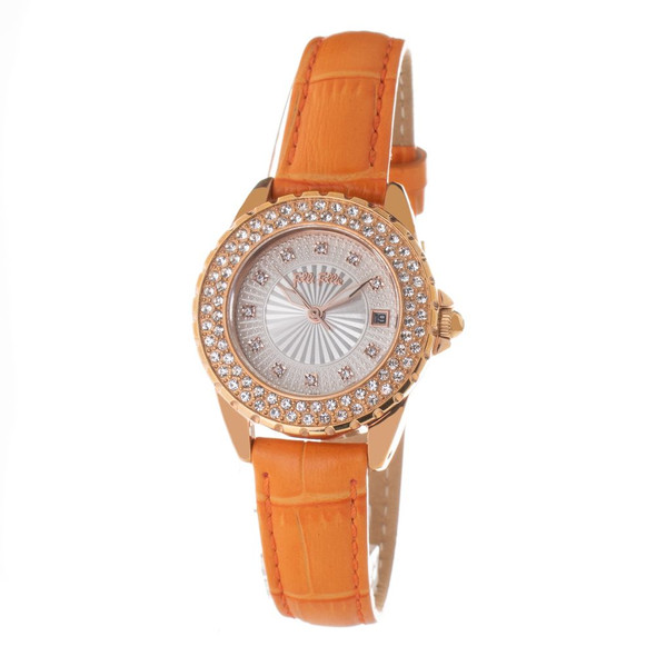 Orange Leather Watch Orange Leather Watch