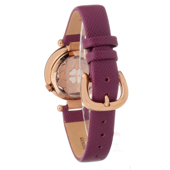 Purple Leather Watch FFWF15R009SPAC Purple Leather Watch FFWF15R009SPAC