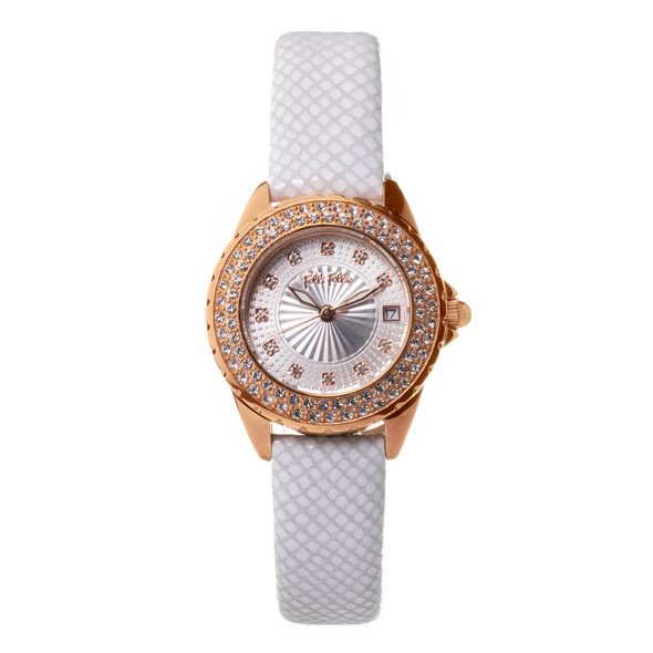 White Leather Watch FFWF1B006STAC White Leather Watch FFWF1B006STAC
