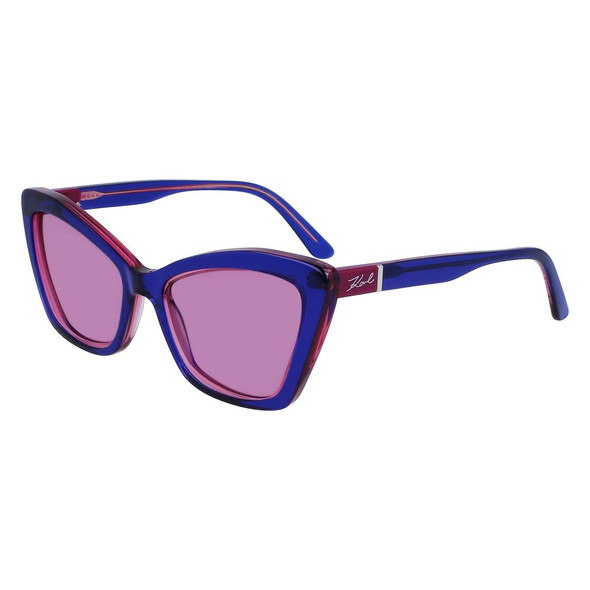 Karl Lagerfeld Blue Acetate Sunglasses KLKL6105S424AC Karl Lagerfeld Blue Acetate Sunglasses KLKL6105S424AC