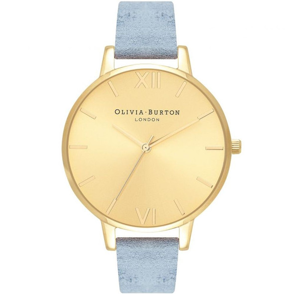Blue Artificial Leather Watch Blue Artificial Leather Watch