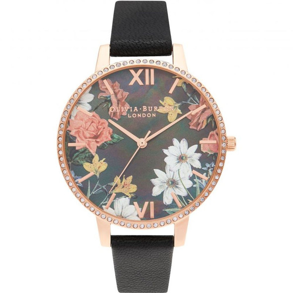 Black Artificial Leather Watch Black Artificial Leather Watch