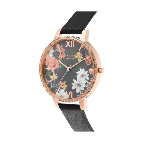 Black Artificial Leather Watch Black Artificial Leather Watch