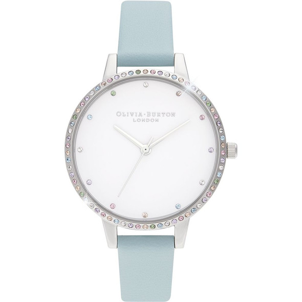 Blue Artificial Leather Watch OBOB16RB19AC Blue Artificial Leather Watch OBOB16RB19AC
