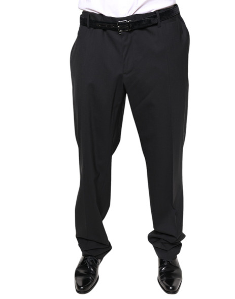 Black Wool Men Formal Dress Pants Black Wool Men Formal Dress Pants