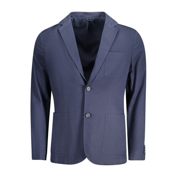 Blue Cotton Mens Jacket Blue Cotton Mens Jacket