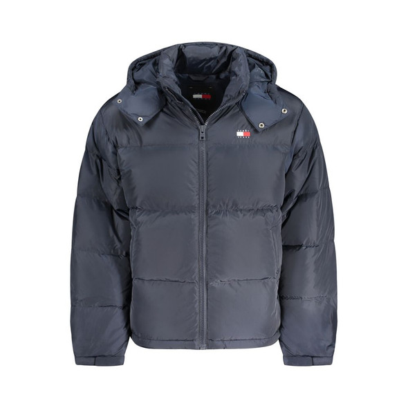 Blue Polyester Men Jacket TO-33217 Blue Polyester Men Jacket TO-33217
