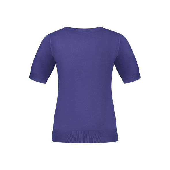 Blue Viscose Women Sweater GU-33341 Blue Viscose Women Sweater GU-33341