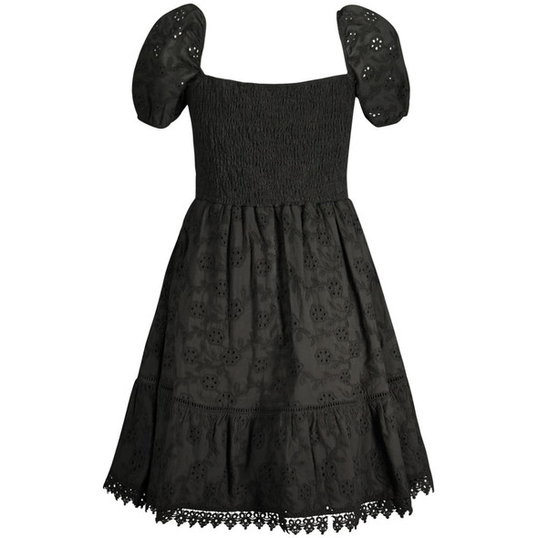 Black Cotton Women Dress Black Cotton Women Dress