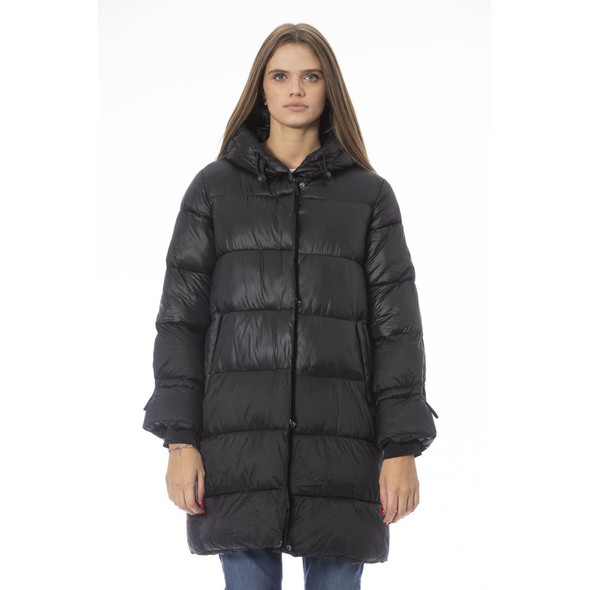 Black Nylon Women Jacket BA-23892-FBB-296 Black Nylon Women Jacket BA-23892-FBB-296