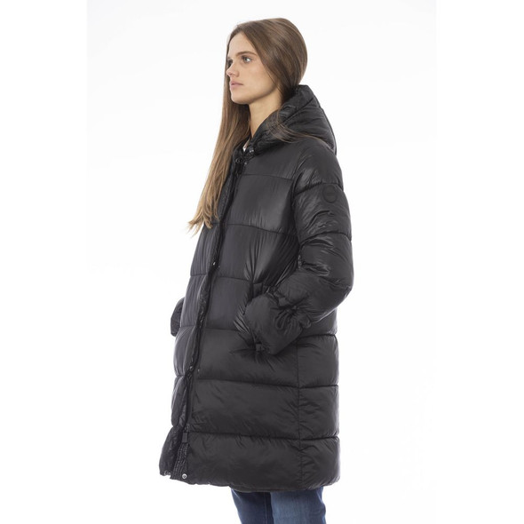 Black Nylon Women Jacket BA-23892-FBB-296 Black Nylon Women Jacket BA-23892-FBB-296