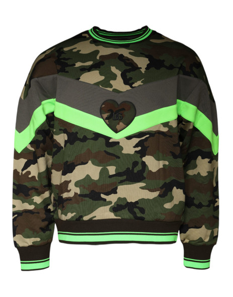 Multicolor Camouflage Sweatshirt Sweater Multicolor Camouflage Sweatshirt Sweater