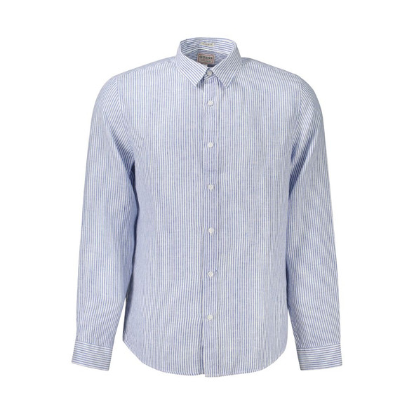 Blue Linen Men Shirt Blue Linen Men Shirt