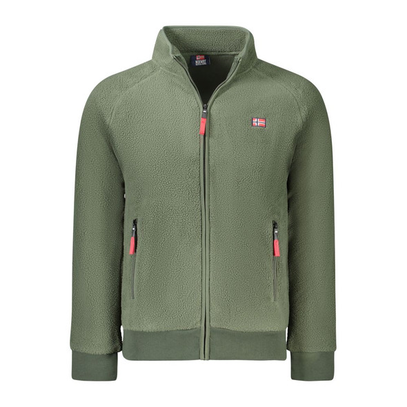 Green Polyester Men Jacket NO-33463 Green Polyester Men Jacket NO-33463