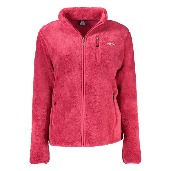 Pink Polyester Women Jacket NO-33472 Pink Polyester Women Jacket NO-33472